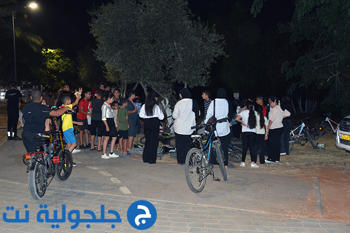 فعاليات ليلية باحضان الطبيعة في وادي قانا في جلجولية